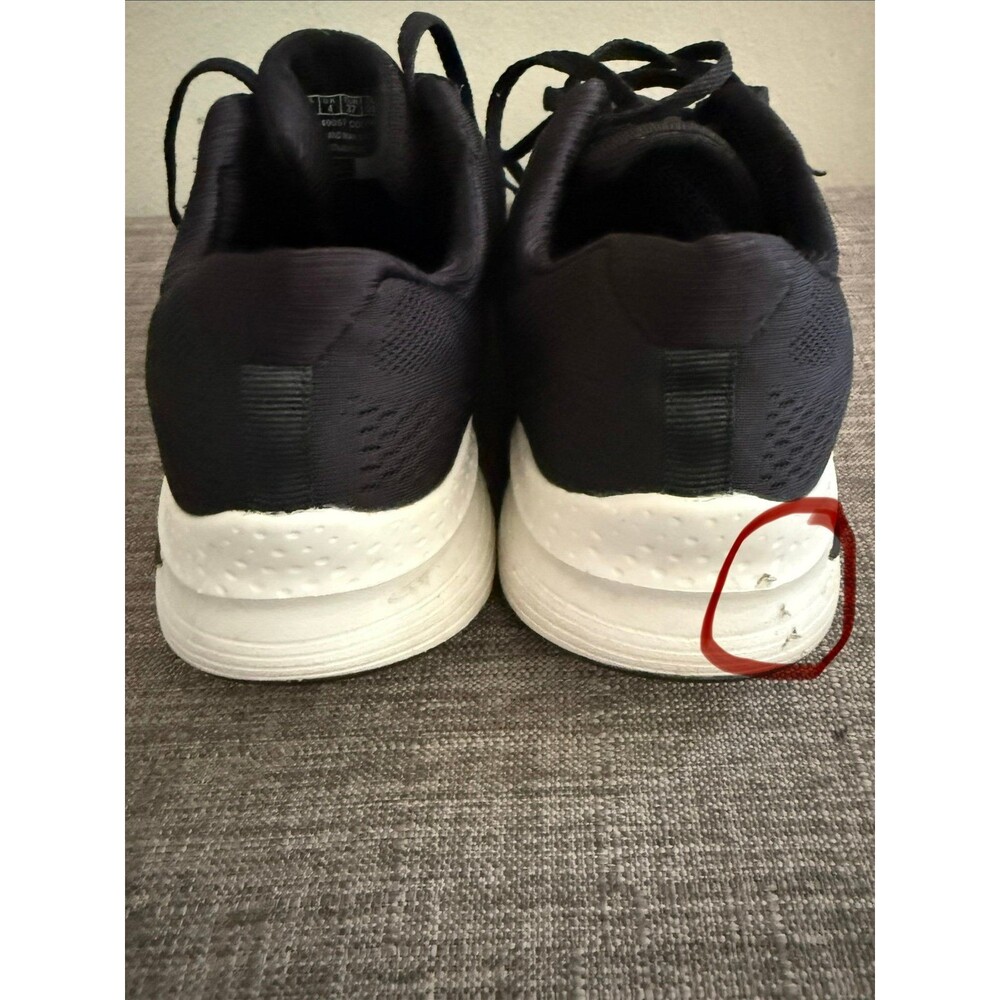 Women’s Skechers Arch Fit Black/White Running Shoes Size 7 - Picture 8 of 9